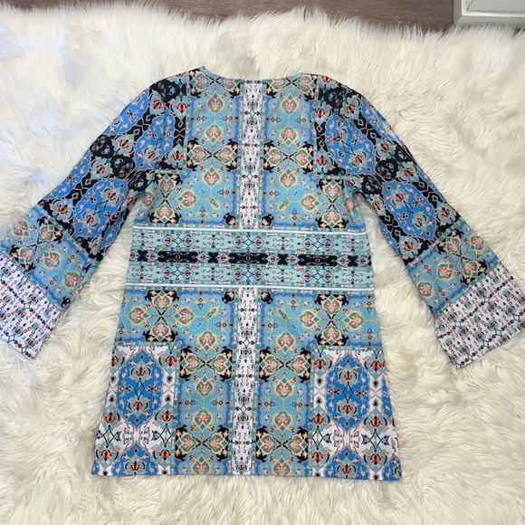 NWT Nanette Lepore “Tapestry” Swim Cover-Up Tunic Dress - Picture 9 of 13